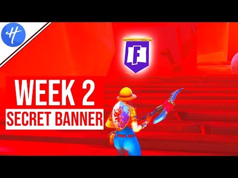 FORTNITE WEEK 2 SECRET BANNER LOCATION! (Season 8 Week 2 loading screen)