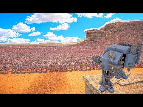 Dreadnought | Warhammer 40k Attacked By Undead Knights: Clash in Ultimate Epic Battle Simulator 2!