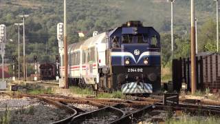preview picture of video 'Train 523 in Perković, Croatia'
