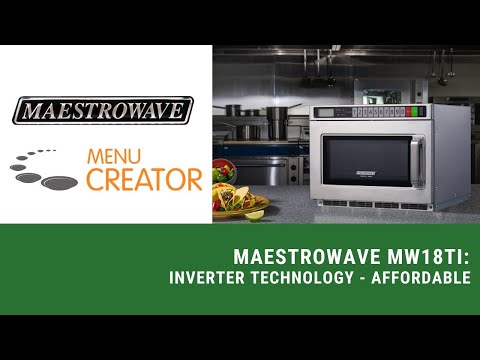 Maestrowave MW18Ti professionell mikrov&aring;gsugn 60Hz Maritim