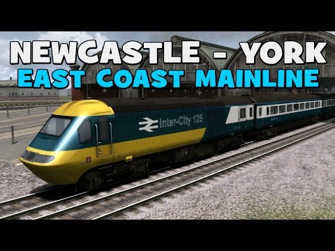 Let's Play Train Simulator 2015 - Newcastle to York | East Coast Mainline