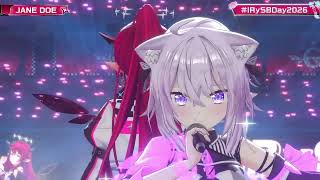 【3DLIVE切り抜き】JANE DOE【IRyS、猫又おかゆ  】