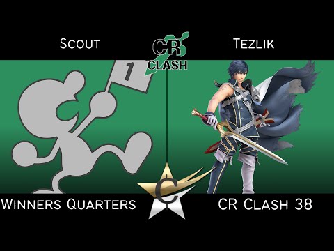 CR Clash 38 Winners Quarters - Scout (Game & Watch) vs Tezlik (Chrom) - HDR