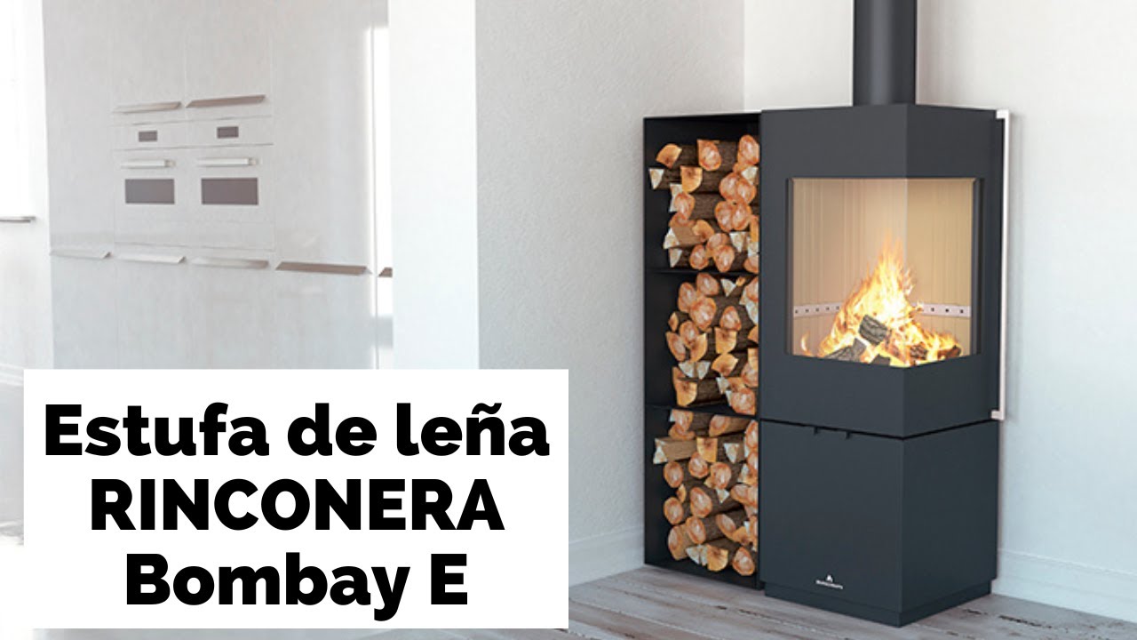 Watch Estufa de leña rinconera bronpi bombay E Now Estufa de leña rinconera bronpi bombay E