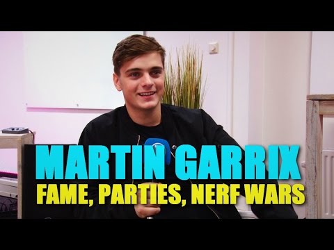 Parties and Nerf wars with Martin Garrix