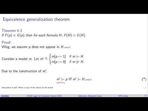 Lecture 06-1 Substitution theorems