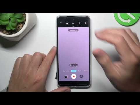 How to Enable Video Stabilization in Motorola Moto G84? Open Video Mode Camera & Use Stabilisation