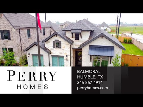 Perry Homes in the Community of Balmoral in Houston Texas