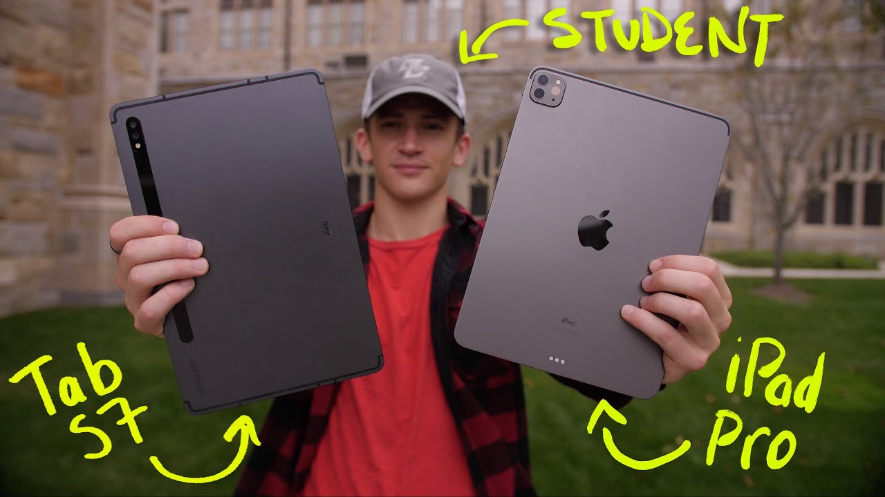 iPad Pro vs Galaxy Tab S7 STUDENT Perspective! (Best tablet for students 2020)