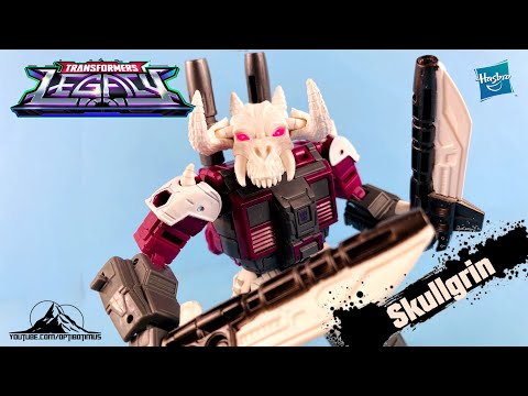 TRANSFORMERS Legacy Deluxe Class SKULLGRIN Video Review