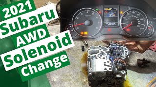 2021 Subaru Impreza AWD Solenoid Replacement | CVT Transmission Repair
