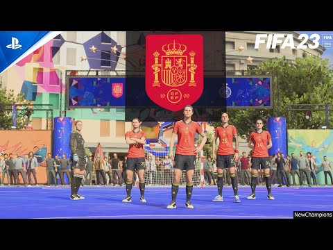 FIFA 23 - Spain Vs. Germany | Women | VOLTA FOOTBALL | Futsal | PS5