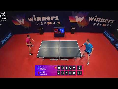 WINners League 03.02.2022 Harbuz I. - Lysenko S. 19:30