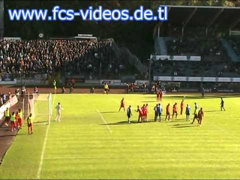 FC Saarbrücken vs. RW Erfurt (15.10.11) - Freistoß Chance 1