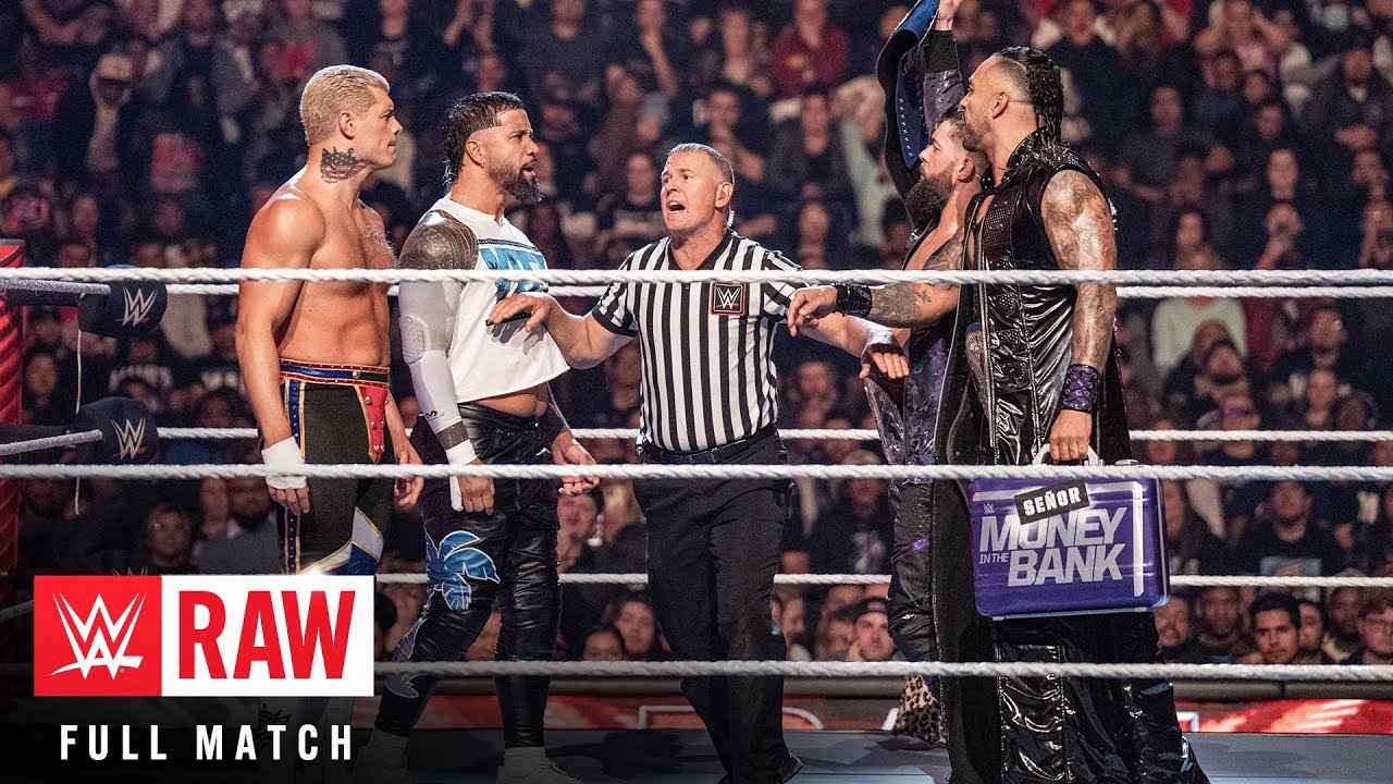 FULL MATCH: The Judgment Day vs. Cody Rhodes & Jey Uso | WWE Tag Team Title: Raw, Nov. 13, 2023