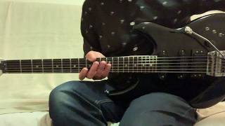 Video thumbnail for Peavey Impact 1 Black Body White Neck Combo Kahler Flat Mount Vibrato Tailpiece USA by johnnyangel69