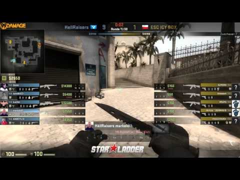 SLTV StarSeries X - Spieltag 4 ESC Gaming vs. HellRaisers (de_mirage)