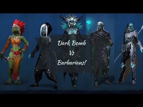 Age of Magic - Dark Bomb Vs Barbarians!
