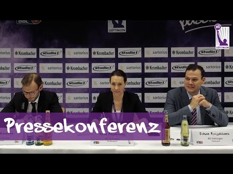Pressekonferenz | BG Göttingen - Science City Jena | 10.11.2018