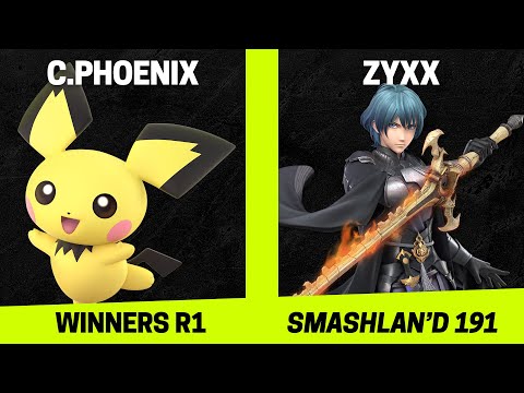 SmashLAN'd 191 Winners R1 - C.Phoenix (Pichu) vs Zyxx (Byleth) - SSBU Tournament
