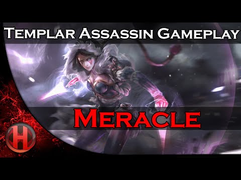 Meracle Templar Assassin Gameplay Dota 2