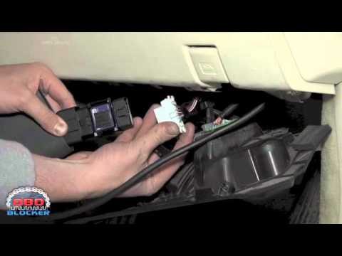 OBD Blocker Lexus installation
