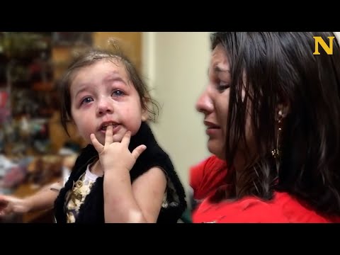 Blind Girl Sees Mom For First Time