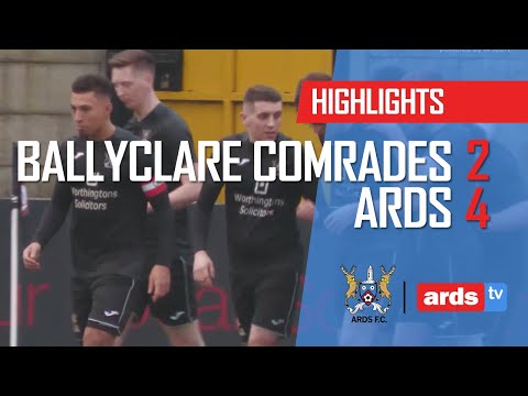Ballyclare Comrades 2 - 4 Ards - 18 Dec 21