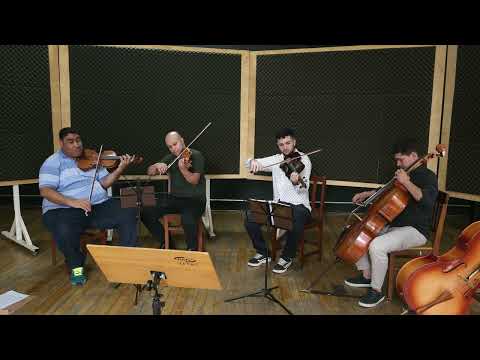 Hino 169 Ccb - Aos pés de Deus estamos - Quarteto de cordas!  13/01/2024