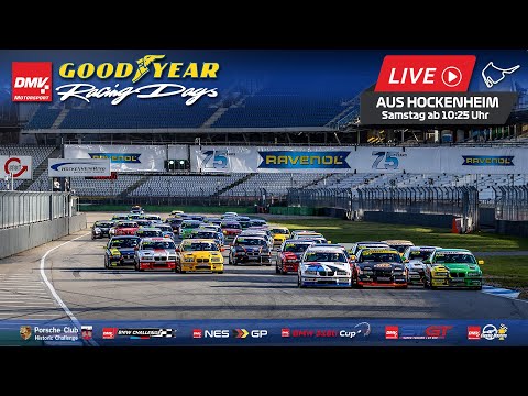 🔴 1. Lauf DMV Goodyear Racing Days 2025 - Hockenheim - 29.03.2025 - Live