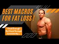 The Best Calories & Macros For Weight Loss Based On Real World Results