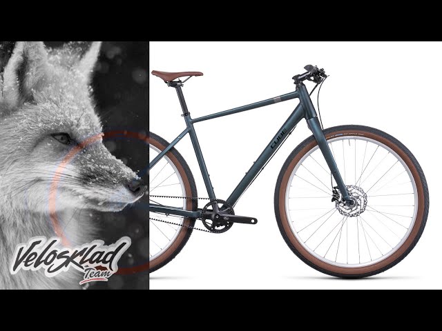 Видео Велосипед Cube Hyde Pro (Deepblue´n´Silver)