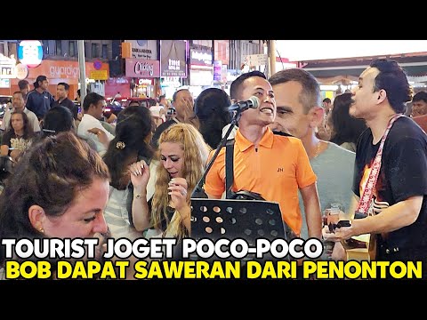 Bob Bawak Lagu Joget Yank Dan Poco-Poco Buat Pelancong Dari Berbagai Negara Masuk Menari