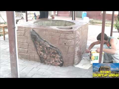 BETON AMPRENTAT-DECORATIVE CONCRETE STAMPED