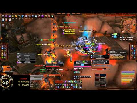 No Action Bars Vs Normal Kor'kron Dark Shaman (Tank PoV)