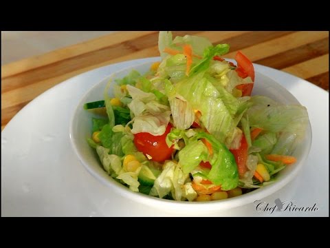 Jamaican Salad Recipe | Recipes By Chef Ricardo