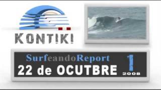 preview picture of video 'SurfeandoReport 22_10_2008 Punta Hermosa: Kontiki'