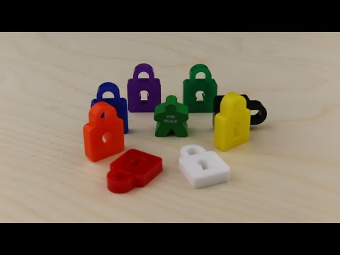 Padlock, Locked, Purple video