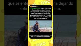 Steven Spielberg se rehusó a utilizar un brazo falso así que.. #curiosidades