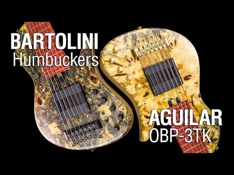 Bartolini Humbuckers + Aguilar OBP 3TK // Maruszczyk Sputnik 7a-24
