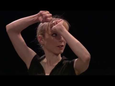 Raven Girl in rehearsal (The Royal Ballet)