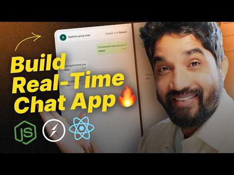 Build a Realtime Group Chat App using React.js & Socket.IO⚡ | Beginners Guide in Hindi | Day 20/100