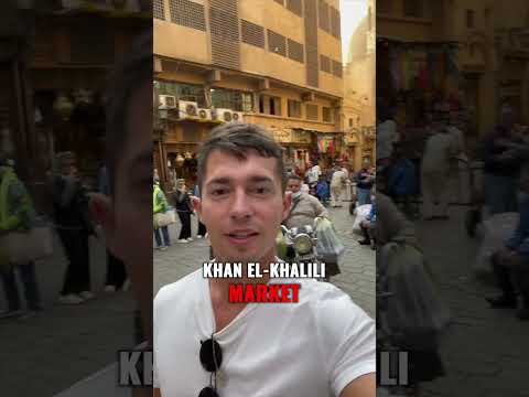 Der berühmte Khan El Khalili Markt in Ägypten 🇪🇬