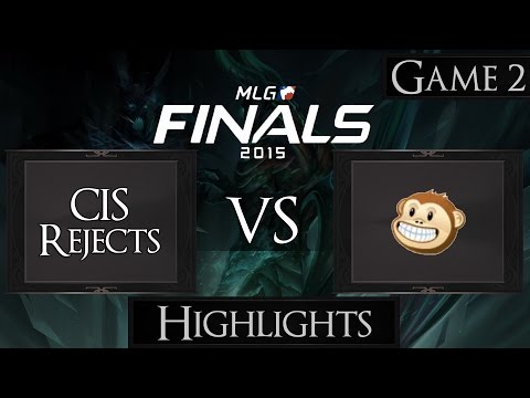 Dota 2 CIS Rejects vs Monkey Business | MLG World Finals 2015 Highlights