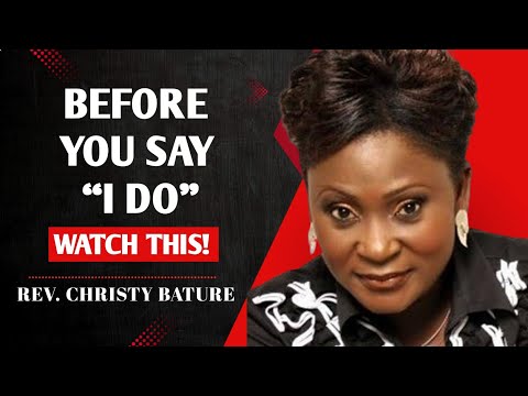 Sebelum Anda Mengatakan "Saya Bersedia", Simak Ini! - Pdt. Christy Bature