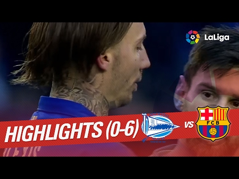 Highlights Deportivo Alavés vs FC Barcelona (0-6)