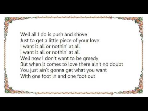 Bruce Springsteen - All or Nothin' at All Lyrics