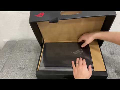 ASUS ROG Strix G15 G513 15.6" Ryzen 7 16GB 1TB RX3050 Gaming Laptop Unboxing