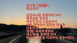 봉수탕(잣호두탕), 제 3회 UCC 공모전 [전북일보상]