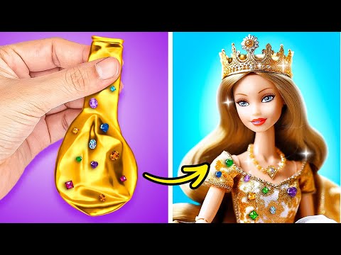 人形を女王様に変身👑 人形用の服やアクセサリーをDIY